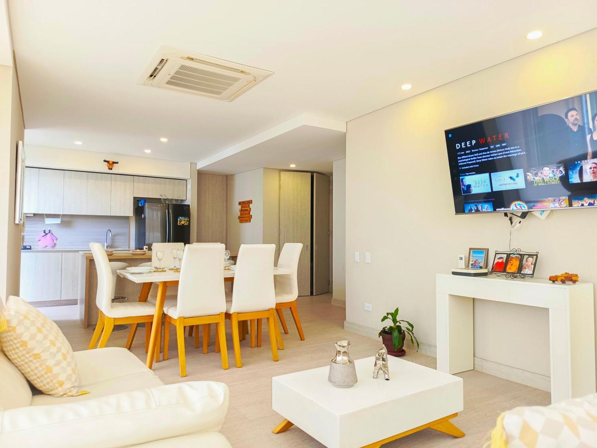 Apartamento Lindo - Jacuzzi Privado - 3 Min Playa Azul Cartagena
